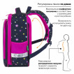 Ранец Brauberg Kids Standard, 2 отделения, Moon girl, 36х28х14 см, 271387