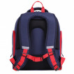 Рюкзак Brauberg Classic, легкий каркас, премиум материал, Wild wolf, синий, 37х32х21 см, 271393