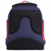 Рюкзак Brauberg Classic, легкий каркас, премиум материал, Wild wolf, синий, 37х32х21 см, 271393