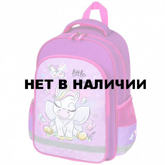 Рюкзак Пифагор School, 1 отделение, 3 кармана, Sweet Dreamer, 38x28х14 см, 271401