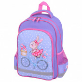 Рюкзак Пифагор School, 1 отделение, 3 кармана, Little beauty, 38x28х14 см, 271402