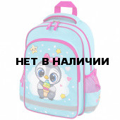 Рюкзак Пифагор School, 1 отделение, 3 кармана, Smart penguin, 38x28х14 см, 271403