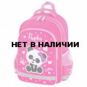 Рюкзак Пифагор School, 1 отделение, 3 кармана, Panda time, 38x28х14 см, 271406