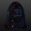 Мешок для обуви Brauberg Premium, светоотражайка, 43х33 см, Neon cat, 271621
