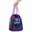 Мешок для обуви Brauberg Premium, светоотражайка, 43х33 см, Neon cat, 271621