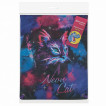 Мешок для обуви Brauberg Premium, светоотражайка, 43х33 см, Neon cat, 271621