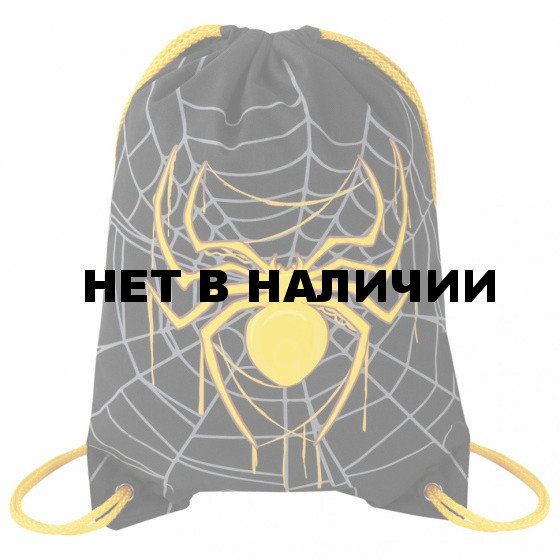Мешок для обуви Brauberg Premium, светоотражайка, 43х33 см, Venomous spider, 271624