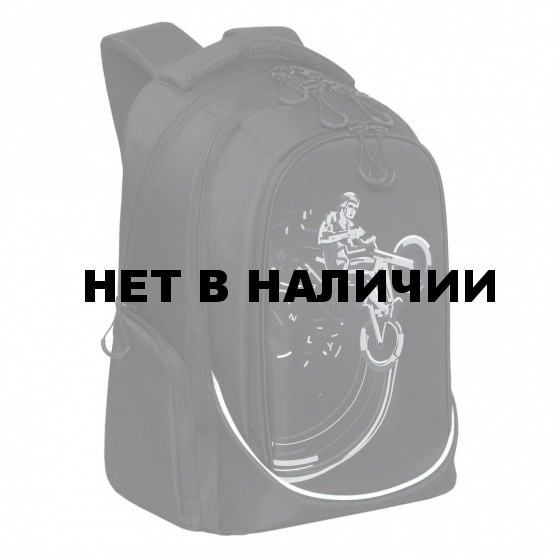 Рюкзак Grizzly анатомический, 3 отделения, CYCLING, 44х28х23 см, RU-335-1/2