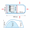 Палатка Tramp Anaconda 4 (V2) TRT-78