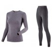 Комплект женского термобелья Guahoo: рубашка + лосины (21-0611 S/DGY / 21-0611 P/DGY)