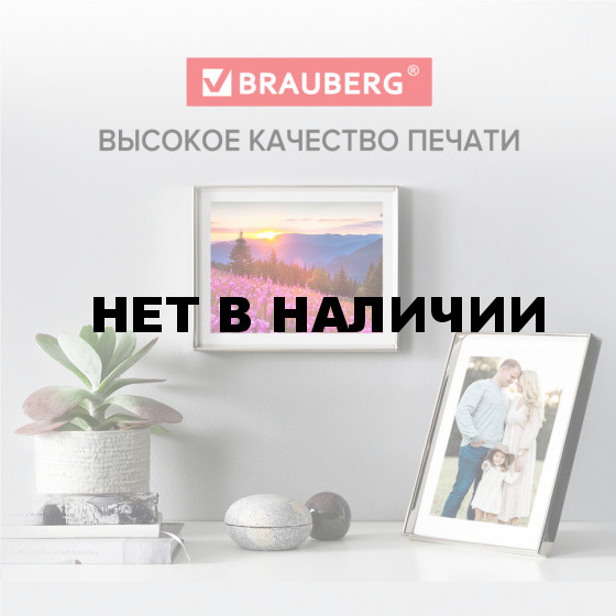 Фотобумага матовая, 10х15 см, 230 г/м2, односторонняя, 500 л, Brauberg Professional Original, 363975