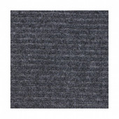 Коврик входной ворсовый влаго-грязезащитный 120х150 см, толщина 7 мм, серый, Vortex, 601710