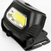 Фонарь налобный аккумуляторный ULTRAFLASH 3Вт COB 3 режима Li-pol LED5359 238289 (1)