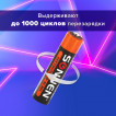 Батарейки аккумуляторные Ni-Mh мизинчиковые к-т 6 шт AAA HR03 1000 mAh SONNEN 455611 (1)