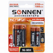 Батарейки аккумуляторные Ni-Mh 8 шт AA+ААА 2700/1000 mAh SONNEN 455612 (1)