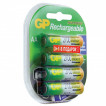 Батарейки аккумуляторные GP АА HR6 Ni-Mh 2600 mAh 4 шт ПРОМО 3+1 блистер 456693 (1)