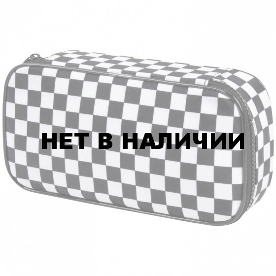 Пенал-органайзер BRAUBERG 1 отделение полиэстер 22x11,5x6 см Black and white 271572 (1)