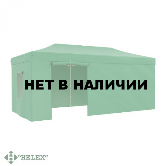 Шатер-гармошка Helex 3x6х3м полиэстер зеленый 4366