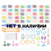 Пластилин-тесто для лепки BRAUBERG KIDS 40 шт. 2000 г 106724 (1)