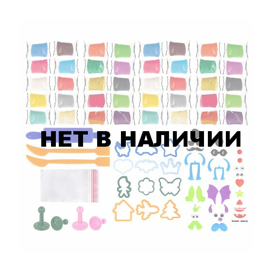 Пластилин-тесто для лепки BRAUBERG KIDS 40 шт. 2000 г 106724 (1)