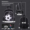 Рюкзак ПИФАГОР SCHOOL 1 отделение 3 кармана Ball kick 38x28х14 см 272079 (1)