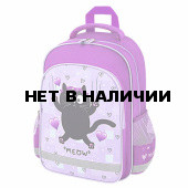 Рюкзак ПИФАГОР SCHOOL 1 отделение 3 кармана Falling cat 38x28х14 см 272082 (1)