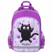 Рюкзак ПИФАГОР SCHOOL 1 отделение 3 кармана Falling cat 38x28х14 см 272082 (1)