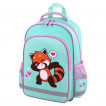 Рюкзак ПИФАГОР SCHOOL 1 отделение 3 кармана Red panda 38x28х14 см 272083 (1)