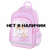 Рюкзак ПИФАГОР SCHOOL 1 отделение 3 кармана Fluffy akita 38x28х14 см 272084 (1)