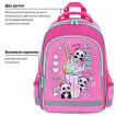 Рюкзак ПИФАГОР SCHOOL 1 отделение 3 кармана Sweet mood 38x28х14 см 272086 (1)