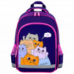 Рюкзак ПИФАГОР SCHOOL 1 отделение 3 кармана Cat greetings 38x28х14 см 272087 (1)