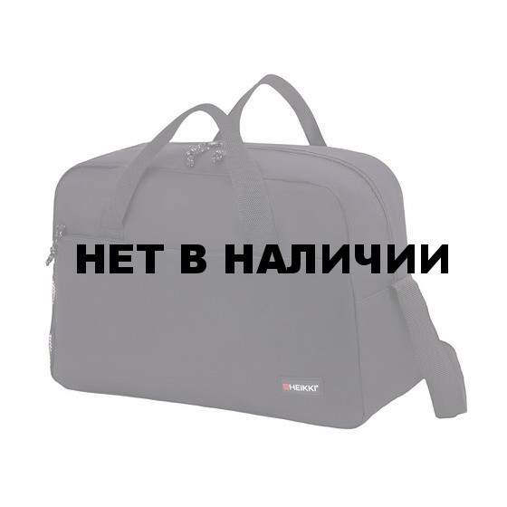 Сумка спортивная HEIKKI MOVE (ХЕЙКИ) карман на молнии черная 30x45x20 см 272620 (1)