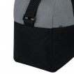 Сумка спортивная HEIKKI BASE (ХЕЙКИ) карман на молнии черная/темно-серая 30x44x17 см 272623 (1)
