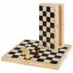 Шахматы обиходные деревянные глянцевые доска 29х29 см ЗОЛОТАЯ СКАЗКА 665362 (1)