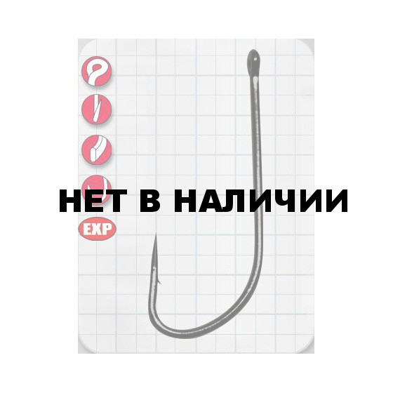 Крючок GAMAKATSU LS-1053B Ring Eye Serie №8 (10шт.)