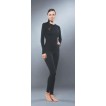 Комплект женского термобелья Guahoo: рубашка + лосины (651S-BK / 651P-BK)