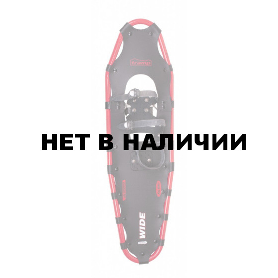 Снегоступы Tramp Wide красный, L, 28*97 см