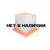 Зимняя палатка куб Пингвин Призма Brand New двухслойная (белый/оранжевый)