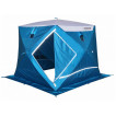 Зимняя палатка куб Пингвин Призма Премиум Strong (белый/синий)