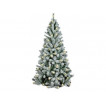 Ель Royal Christmas Flock Tree Promo Warm LED заснеженная 164210LED (210см)
