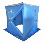 Зимняя палатка куб Woodland Ice Fish 2 New (синий)