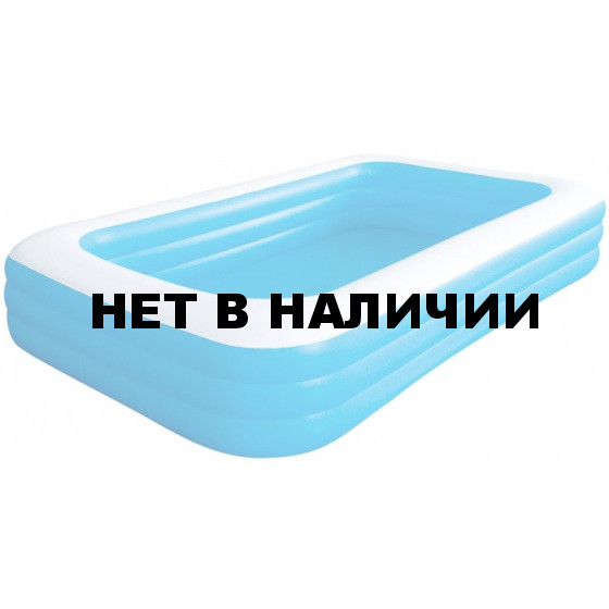 Бассейн надувной Jilong Giant Rectangular 3-ring (16014-1) 366х193х47 см