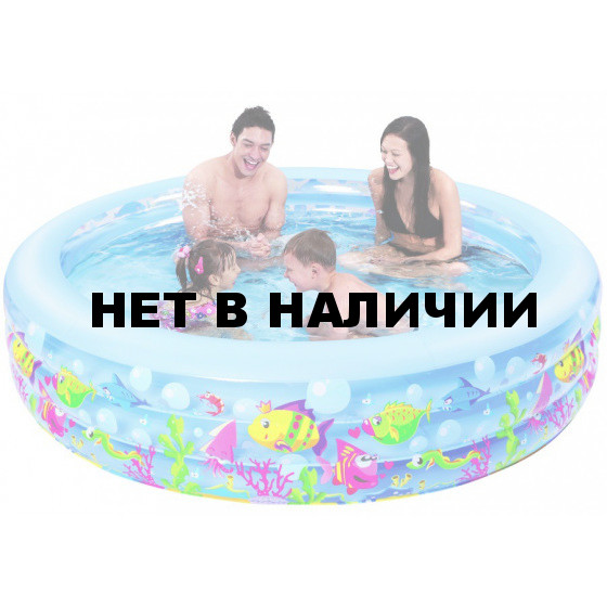 Бассейн надувной детский Jilong Aquarium (17027) 185х50 см