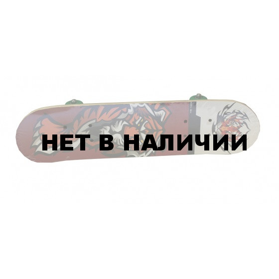 Пени борд DM3101 60 х 15 см. Дека гнутая. Колёса PU 45 мм., алюминиевая подвеска. 13179