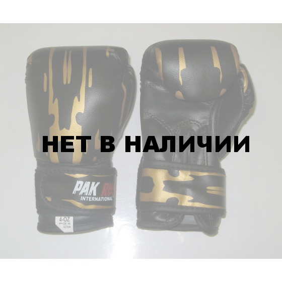 Перчатки боксерские Pak Rus, искусственная кожа, 6 OZ, PR-11-015