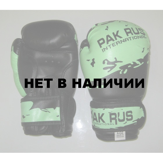 Перчатки боксерские Pak Rus, искусственная кожа, 4 OZ, PR-11-012