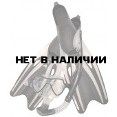 Набор маска,трубка,ласты WAVE MSF-1390S65F69 силикон,черный