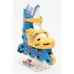 Роликовые коньки JOEREX RO0306 (синий/желтый)
