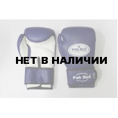 Перчатки боксерские Pak Rus, искусственная кожа, 12 OZ, синие, PR-128881