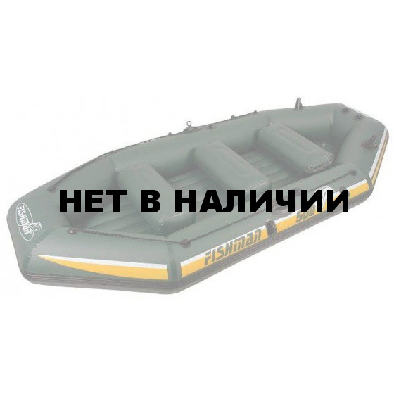 Лодка надувная Fishman II 500 BOAT (весла+насос) JL007212-1N